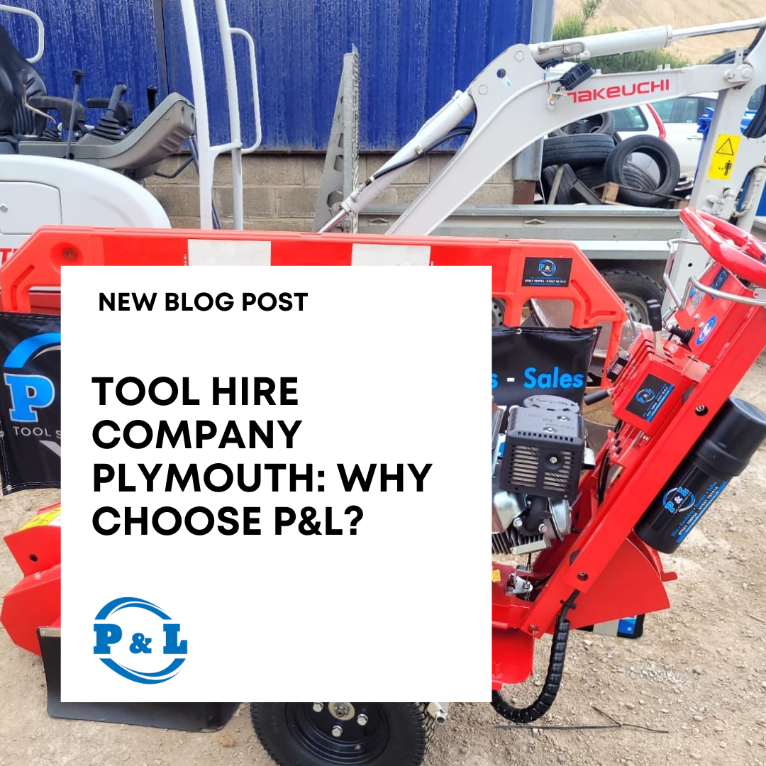 Tool Hire Company In Plymouth | 5-Star-Rated | P&L Tool Solutions